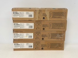 4 New OEM Sharp MX-C311,MX-C312,MX-C400P,MX-C402SC MX-C40NT CMMK Toners - $2,151.10 MXN