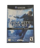 NINTENDO GAMECUBE Minority Report Everybody Runs 2002 CIB COMPLETE - $13.12 CAD