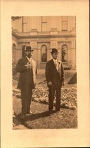 Vintage 1907-1917 Real Picture Postcard - Men In SUITS- A Velox POSTCARD-BK47 - £4.73 GBP