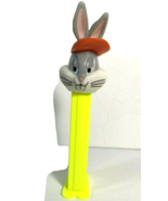 Pez Dispenser 1998 Looney Tunes Yellow Body Bugs Bunny w Hat Footed 5&quot; - £5.49 GBP