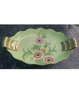 old ceramic pottery center. Carlton Ware Green color with flowers ( Aust) - £97.31 GBP