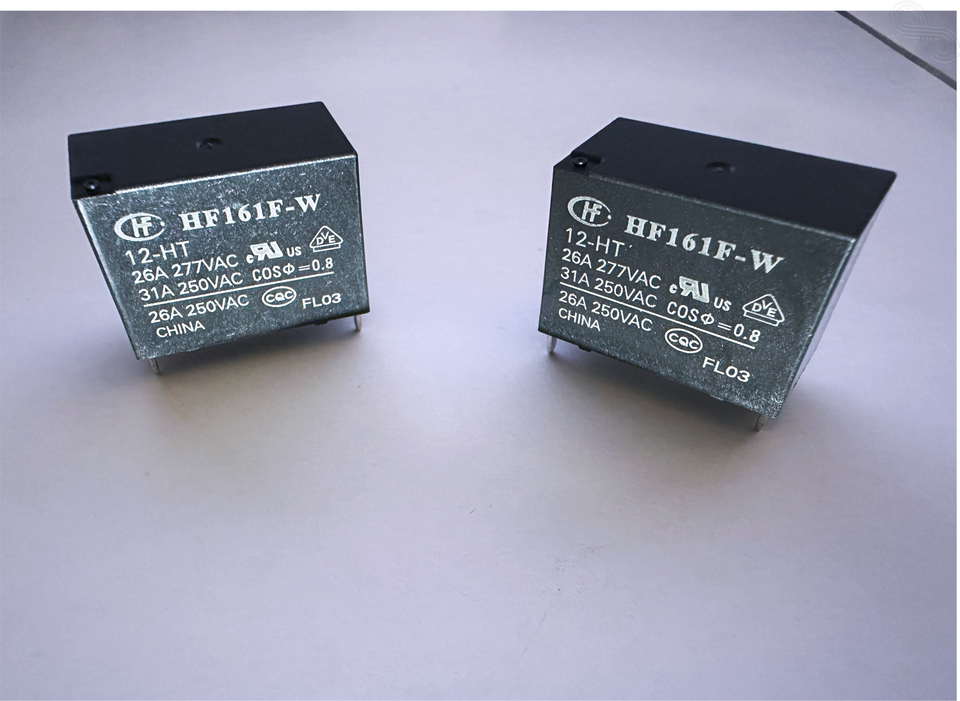 2X HF161F-W/12-HT Hongfa 12VDC Relay 31A High Power HF161F-W SPST - $4.85
