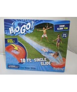 Bestway H2O GO! 18 Feet Single Water Slide Drench Pool Ages 5-12 Ships S... - £29.22 GBP