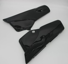 Fits  Yamaha DT125 DT175 Side Cover Panel Set Black - £43.80 GBP