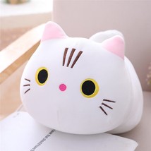 Cat Plush Pillow Stuffed Cartoon Animal Cat Cushion Throw Pillow Surprise Gift F - £11.40 GBP