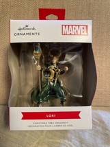 Hallmark Tree Ornament Marvels Loki Christmas  2021 New in Box - £9.21 GBP