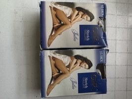 2 X Gatta 15den Classic Women STREATCH COLLANT Tights -CLARO , PLAYA SIZ... - $9.00