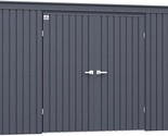 Elite 10&#39; X 4&#39; Outdoor Lockable Steel Storage Shed Building With Pent Ro... - $1,482.99