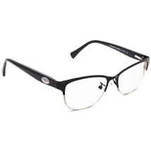 Coach Eyeglasses HC 5066 9192 Satin Black/Black Half Rim Frame 53[]16 135 - £47.07 GBP