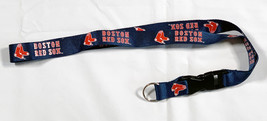 New Boston Red Sox Baseball Logo Lanyard with Detachable Key or ID Badge Holder - £14.99 GBP