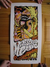 Widespread Panic Poster Concert Austin TX Purple Orange - $179.99