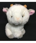 Applause Goat White Gray Plush RARE Stuffed Animal 6&quot; Mini Toy 49591 RARE - €111,13 EUR