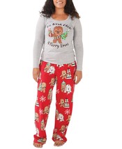 Munki Munki Womens Chewbacca Holiday Printed Pajama Top Color Grey Size 2XL - £23.60 GBP