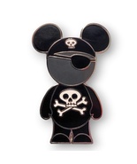 Pirates of the Caribbean Disney Pin: Mouse Ears Figure Vinylmation - £13.28 GBP