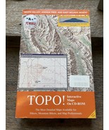 TOPO! Interactive Maps on CD-ROM, Death Valley Joshua tree and east Moja... - $24.70