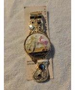  1959 Vaughan Chicago Gold Tone Jeweled bottle opener Florida - $4.14 CAD