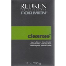 REDKEN for Men Cleanse Acid Balanced Cleansing Bar 5 oz New Sealed - £19.38 GBP