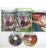 Marvel Ultimate Alliance &amp; Forza 2 Motorsport Microsoft Xbox 360 Game - $10.87