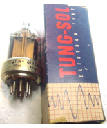 1 NOS Tung-Sol JAN-6146W RF Power Tube Fil 6.3 V 750V Plate Tested Mil M... - $29.68 CAD