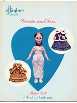 Effanbee presents Currier &amp; Ives Paper Doll 6 Beautiful Costumes - $9.90