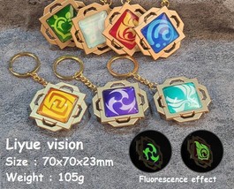Genshin Impact ~ Liyue Vision Keychain ~ Gaming Merchandise - £6.84 GBP+