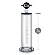 Performance 9 in x 2.25 in penis pump cylinder clear - £39.11 GBP