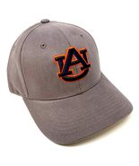 MVP Auburn Tigers Logo Dark Grey Curved Bill Adjustable Hat - £18.48 GBP