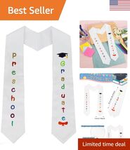 Charming Kindergarten Graduation Stole with Cute Design for Boys and Girls - $11.12