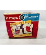 Vintage Playskool Match-Ups Educational Matching Game 1972 Complete - $16.44 CAD