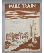 1949 WALT DISNEY-Vintage Sheet Music-MULE TRAIN-by Vaughn Monroe &quot;Singin... - $16.20