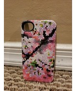 iPhone 4 Purple/Pink Multicolored Hexagonal Design Phone Case - $5.99