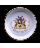 Vintage Welwyn Hatfield District Council Trinket Coin Dish Ashtray Engla... - $83.79