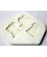 Ceramic Mold Scarecrow Fall Magnets 1985 Dana&#39;s Molds Applique D-228 Mak... - £12.04 GBP