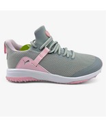 PUMA Fusion Evo High Rise Pink Lady Kids Girls Spikeless Golf Shoes - $39.95