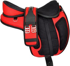 ANTIQUESADDLE New Treeless Freemax Synthetic Horse Saddle Size: (12&quot; - 18&quot;) Inch - £113.36 GBP+