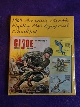 Vintage 1964 America&#39;s Movable GI Joe Fighting Man Equipment Checklist - £27.48 GBP