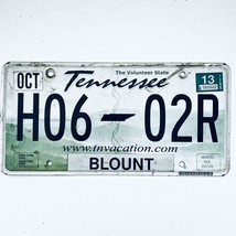 2013 United States Tennessee Blount County Passenger License Plate H06 02R - £6.63 GBP
