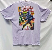Men's XS Marvel Lavender Short Sleeve T-Shirt Graphic T Black Panther  image 4