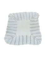 Handmade Small Crochet Knit  Blanket Or Centerpiece Table Cloth 34” thro... - £9.58 GBP