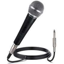 Pyle Professional Dynamic Vocal Microphone - Moving Coil Dynamic Cardioid Unidir - £33.86 GBP