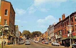 Main Street Rexall Drug Store Ellsworth Maine postcard - $6.44
