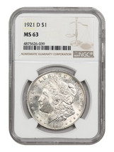 1921-D $1 Ngc MS63 - £200.29 GBP