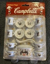 1992 Chilton Toys Campbell&#39;s 15 Pc. Soup Time China Set - New - Read Desc - £14.92 GBP