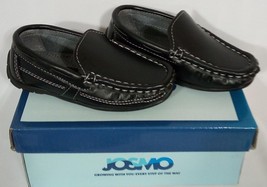 Josmo Toddlers Boy&#39;s Loafers Moccasins Casuals Slip On Shoes Black Size 6 M - $25.11