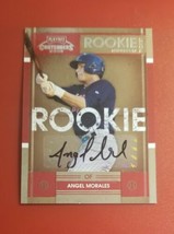 2008 Playoff Contenders Rookie Ticket. Angel Morales Autograph Free Shipping - £1.38 GBP