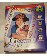 Canon Family Fun GREETING CARDS 20 Cards 20 Envelopes NEW Sealed Create Your Own