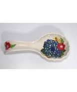 Pioneer Woman Spoon Rest Dazzling Dahlias Melamine Floral - $9.95