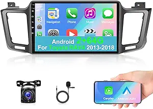 [2+64G] Android Car Stereo For Toyota Rav4 2013-2018 With Carplay And Android Au - £160.74 GBP