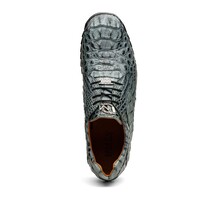 Kratos Genuine Caiman Crocodile Fashion Sneaker Gray image 5