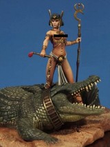 1/22 80mm Resin Model Kit Nudes Beautiful Girl Princess of Egypt Unpainted - $73.80